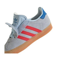 thumbnail: adidas Originals Gazelle sneakers lichtblauw/rood