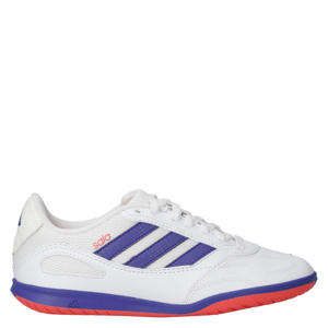 Super Sala Competition 3 junior zaalvoetbalschoenen wit/blauw