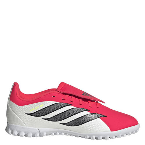 adidas Performance Predator Club TFT TF junior voetbalschoenen rood Jongens/Meisjes Imitatieleer - maat 38 2/3 afbeelding