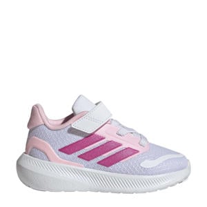 Runfalcon 5 mesh sneakers wit/lichtroze/fuchsia