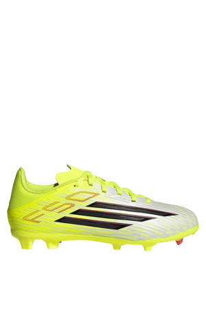 F50 League FG/MG junior voetbalschoenen geel/zwart/rood