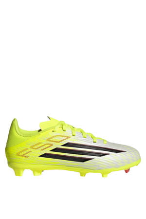 F50 League FG/MG junior voetbalschoenen geel/zwart/rood
