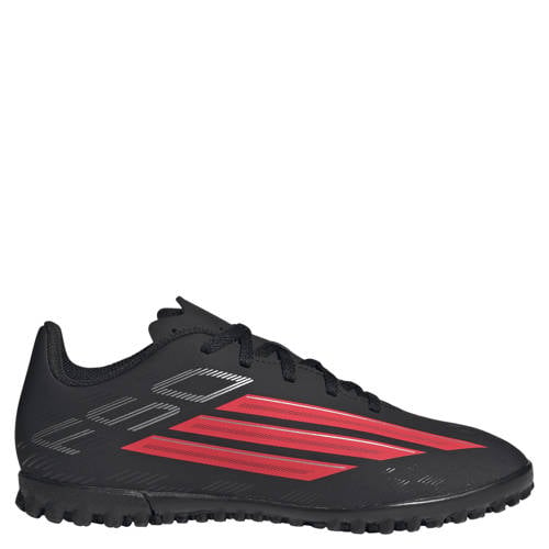 adidas Performance F50 Club TF junior voetbalschoenen zwart/rood Jongens/Meisjes Imitatieleer - maat 35 afbeelding