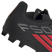 thumbnail: adidas Performance F50 Club FG/MG Junior voetbalschoenen zwart/rood