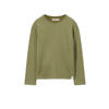 Sissy-Boy gestreepte longsleeve groen fijn gebreid