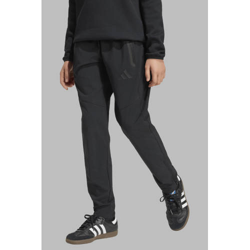 adidas Performance Junior sportbroek Tiro Travel zwart Jongens/Meisjes Polyester - maat 164 afbeelding