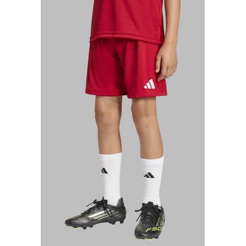 adidas Performance Junior voetbalshort Entrada26 rood Sportbroek Jongens/Meisjes Polyester - maat 116 afbeelding