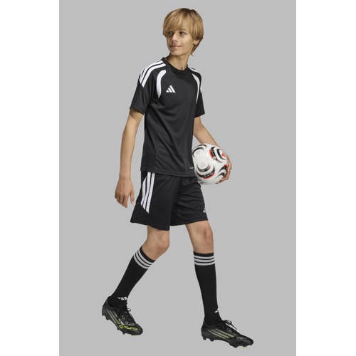 adidas Performance Junior voetbalshort Tiro26 zwart Sportbroek Jongens/Meisjes Polyester - maat 116 afbeelding