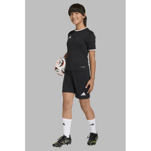 adidas Performance Junior voetbalshort Entrada26 zwart Sportbroek Jongens/Meisjes Polyester - maat 116 afbeelding