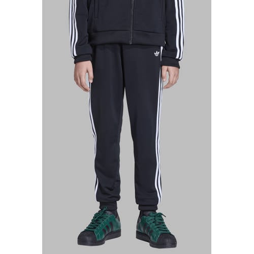 adidas Originals joggingbroek zwart Jongens/Meisjes Polyester Effen - maat 140 afbeelding