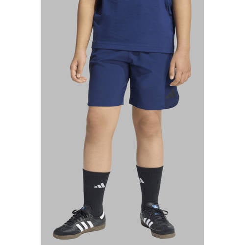 adidas Performance sportshort donkerblauw Sportbroek Jongens/Meisjes Polyester - maat 164 afbeelding