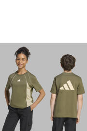thumbnail: adidas Sportswear T-shirt groen/beige