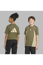 thumbnail: adidas Sportswear T-shirt groen/beige