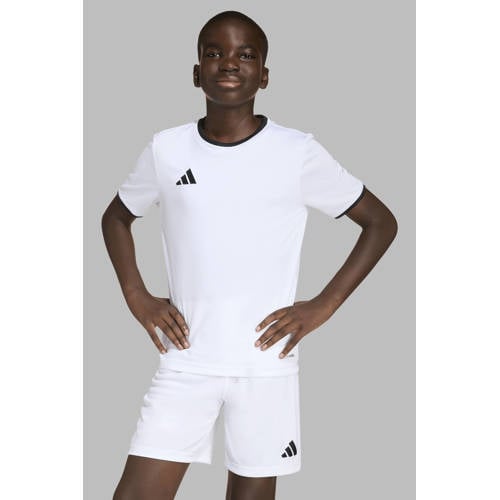 adidas Performance voetbalshirt Entrada26 wit Sport t-shirt Jongens/Meisjes Polyester Ronde hals - maat 164 afbeelding