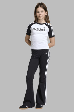flared legging zwart