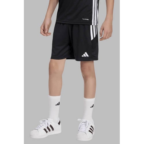 adidas Performance Junior voetbalshort Tiro26 zwart Sportbroek Jongens/Meisjes Polyester - maat 164 afbeelding