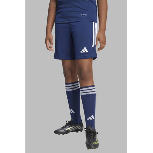 adidas Performance Junior voetbalshort Tiro26 blauw Sportbroek Jongens/Meisjes Polyester - maat 116 afbeelding