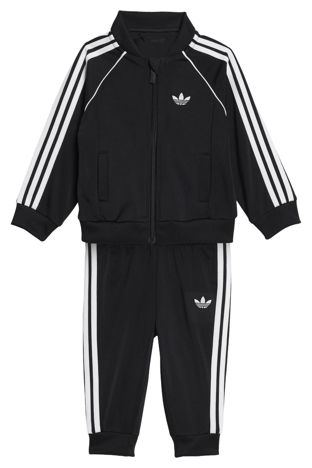 adidas Originals trainingspak Superstar zwart