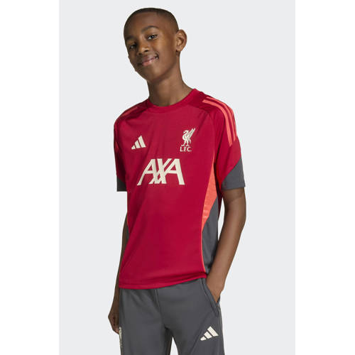 adidas Performance Liverpool FC voetbalshirt Sport t-shirt Rood Jongens/Meisjes Polyester Ronde hals - maat 176 afbeelding