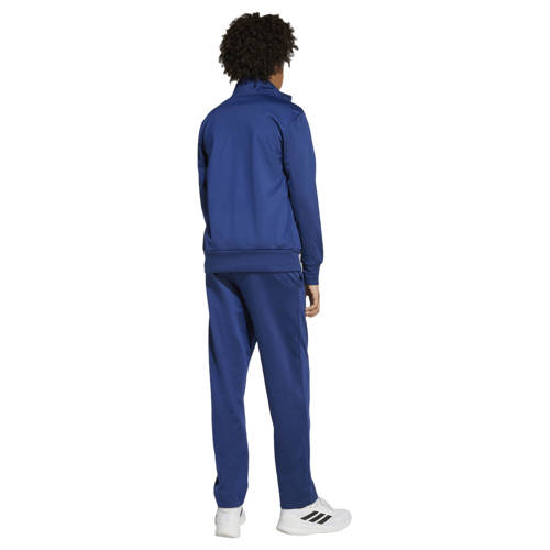 adidas Sportswear trainingspak donkerblauw Joggingpak Jongens/Meisjes Polyester Opstaande kraag