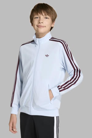 trainingsjack Firebird lichtblauw/donkerrood
