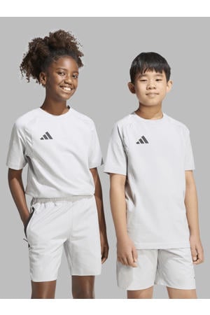 voetbalshirt Tiro Travel lichtgrijs
