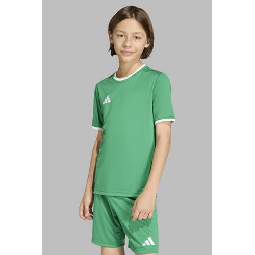 adidas Performance junior voetbalshirt Entrada26 groen Sport t-shirt Jongens/Meisjes Polyester Ronde hals - maat 116 afbeelding