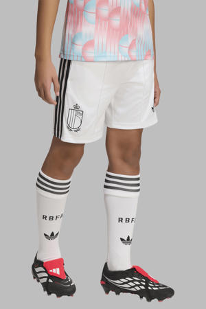 Junior België voetbalshort Uit