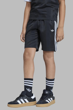 sweatshort zwart/wit