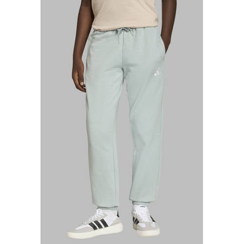 adidas Sportswear joggingbroek mintgroen Jongens/Meisjes Sweat Effen - maat 152 afbeelding