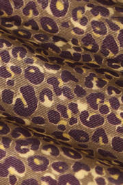thumbnail: Sissy-Boy corduroy blousejurk met panterprint donkergroen