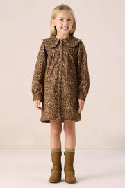thumbnail: Sissy-Boy corduroy blousejurk met panterprint donkergroen