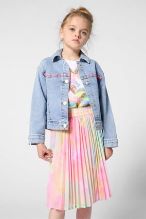 T-shirt wit met pailletten
