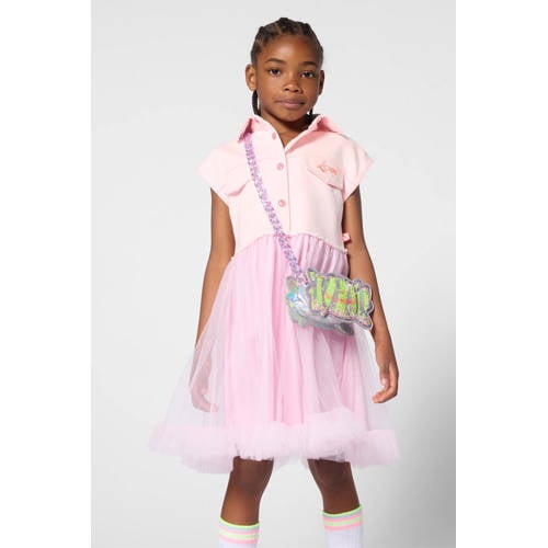 Billieblush zomerjurk roze Meisjes Polyester Klassieke kraag Effen