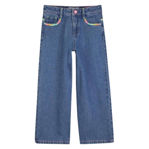 Billieblush baggy jeans medium blue denim Blauw Effen - maat 104 afbeelding
