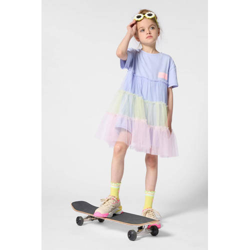 Billieblush t-shirtjurk multi Meisjes Polyester Ronde hals Effen - maat 110 afbeelding