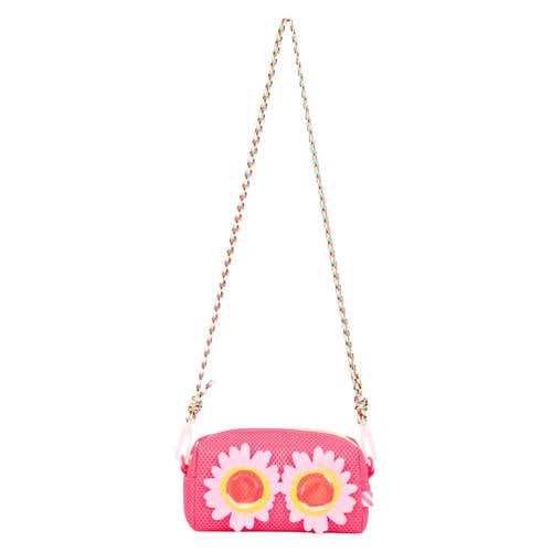 Billieblush schoudertas met bloemen roze Jongens/Meisjes Polyester Bloemen afbeelding