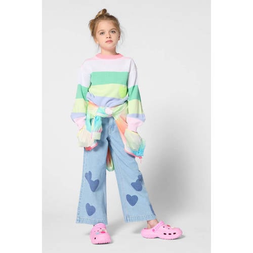Billieblush jack multi Jas Meisjes Polyester Capuchon Tie-dye - maat 128 afbeelding