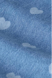 thumbnail: Sissy-Boy straight leg straight leg jeans met hartjes blauw