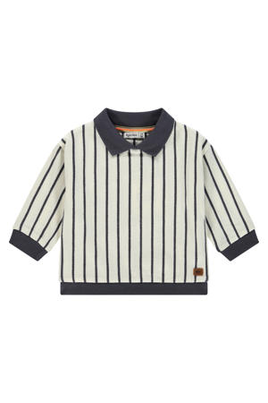gestreepte sweater ecru