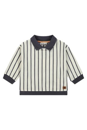 gestreepte sweater ecru