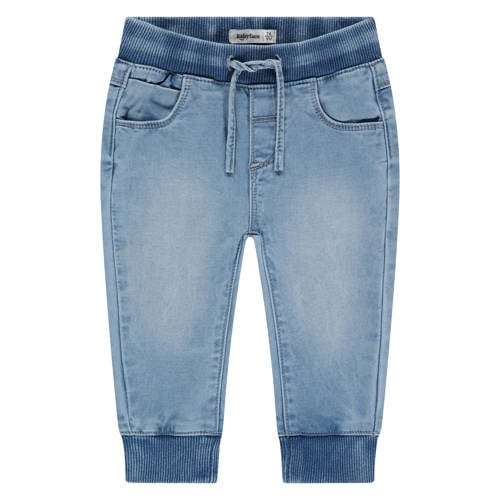 Babyface denim regular medium blue denim Jog denim Blauw Effen - maat 92 afbeelding
