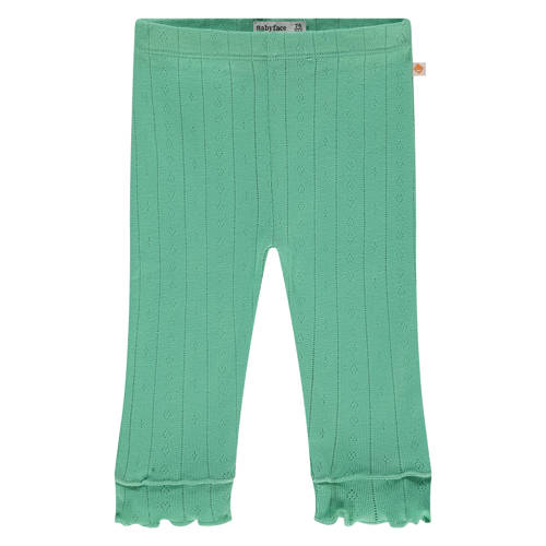 Babyface legging groen Meisjes Katoen Effen - maat 92 afbeelding