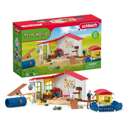Schleich Farm World Dierenhotel Dieren speelset | Dieren speelset van Schleich afbeelding