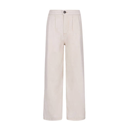 Like Flo Wide leg wide leg jeans goud Meisjes Stretchkatoen Effen - maat 140 afbeelding
