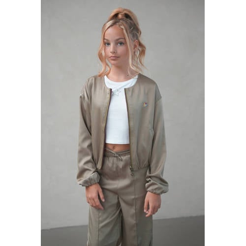 Like Flo Young reversible jas lente bruin Meisjes Polyester Ronde hals - maat 152 afbeelding
