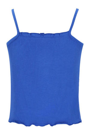 spaghettitop blauw