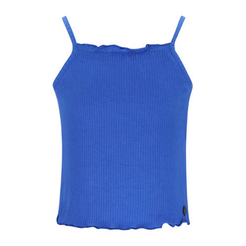 Like Flo spaghettitop blauw Meisjes Viscose Vierkante hals Effen - maat 146/152 afbeelding