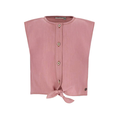 Like Flo mouwloze top oudroze Meisjes Polyester Button down Effen - maat 110 afbeelding
