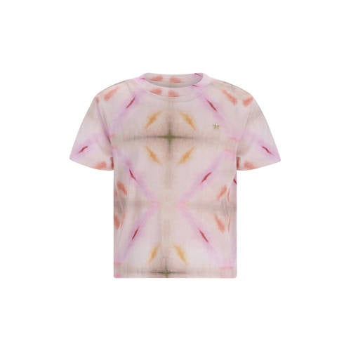 Like Flo T-shirt ecru Meisjes Polyester Ronde hals Meerkleurig - maat 110 afbeelding